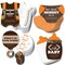 Big Dot of Happiness Gone Hunting - 4 Deer Hunting Camo Baby Shower Games - 10 Cards Each - Gamerific Bundle